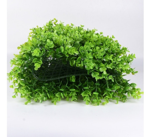 Imagen 2 de 7 de Pasto Artificial 40x60cm Hojas De Eucalipto Ideal Decoración