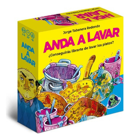 Anda A Lavar - Juego De Mesa - Español / Diverti