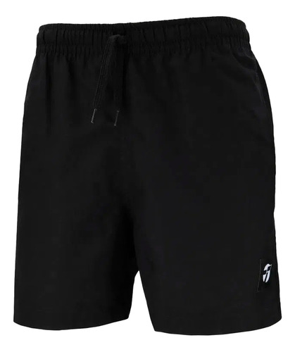 Short Hombre De Baño Topper Slim Negro Jj deportes