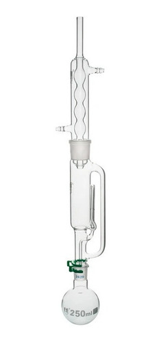Aparato De Extracción Soxhlet 100ml Matraz 250ml Eisco