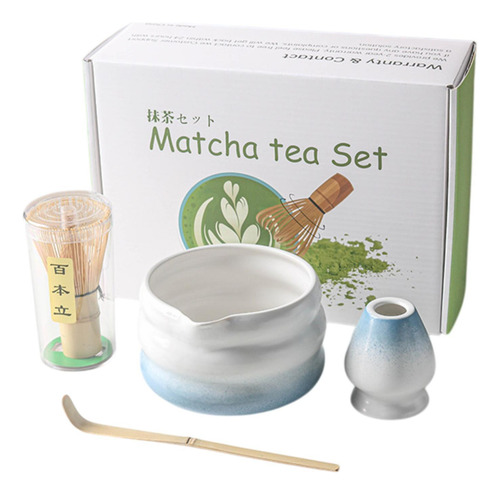 Matcha Watch And Bowl Idea De Regalo Única Gradiente Azul