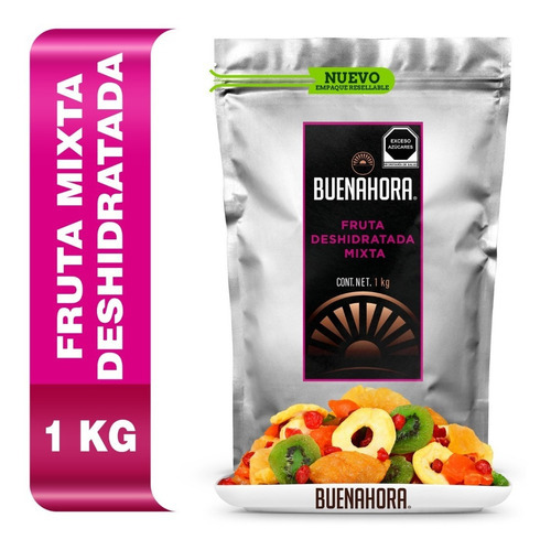 Fruta Mixta Deshidratada Calidad Premium 1kg