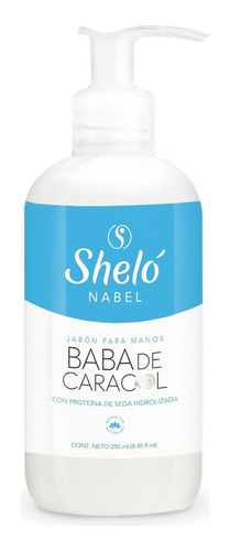 Jabón Para Manos Baba De Caracol Y Seda Antimanchas Regenera