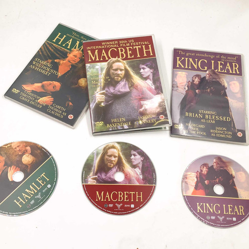 Hamlet, Macbeth And King Lear Películas En Dvd