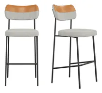 Comprar Kit 02 Banquetas Alta Melissa Bar Cozinha Cinzau002Fwhisky