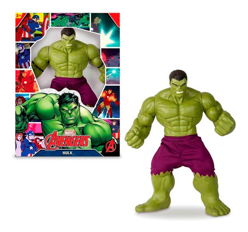 Figura Hulk Articulado Comics 55 Cm Avengers Multicolor
