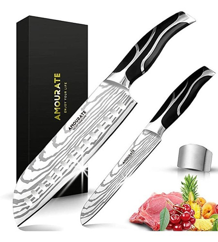 Santoku  Cuchillo  Ultra Sharp Kitchen Chef  Cuchillo  Set,