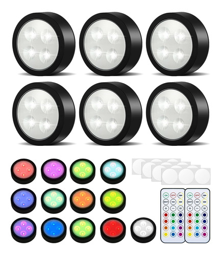 Uniwa Luces De Disco Con Control Remoto, Luces Inalámbricas