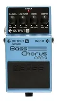 Comprar Pedal Chorus Boss Para Bajo Eléctrico Ceb-3 Bass Chorus