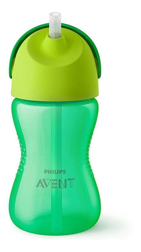 Imagen 1 de 7 de Vaso Antiderrame Pajita 300ml +12 Avent Straw Cup Maternelle