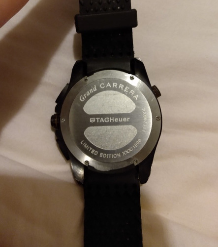 Relógio Tag Heuer Carreira Perto , Borracha Silicone D'água