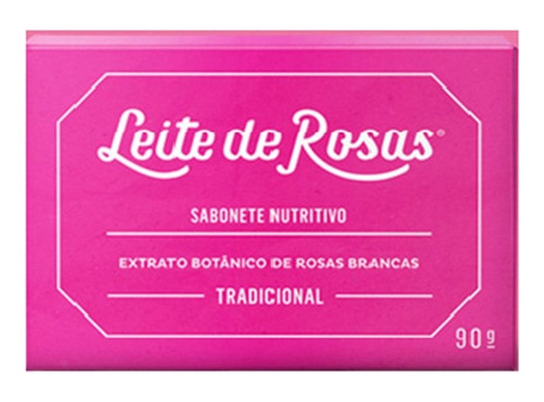 Kit C/30 Sabonete Leite De Rosas 90g