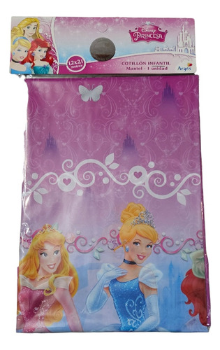 Mantel Princesas Disney Para Cotillón Cumpleaños 