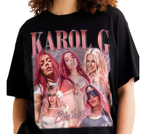 Camiseta Karol G - Playera Bichota Reggaeton