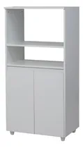 Comprar Mueble Cocina Porta Microondas Alacena Horno Y Grill Blanco Modelo Bianca Ricchezze