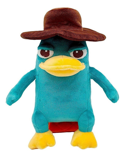 Muñeco De Peluche Perry The Platypus, Ornitorrinco Con Pico