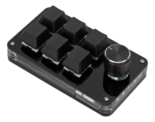 Teclado Mecânico De Uma Mão Multifuncional De 6 Teclas Mini