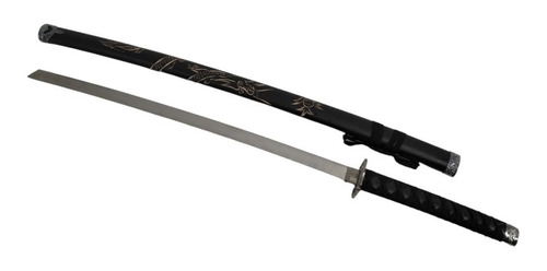 Espada Katana Samurai Dragão Esculpido Oferta 100cm