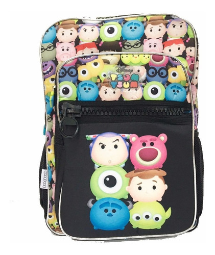 Mochila De Espalda Tsum Tsum Lic Disney Original 18''