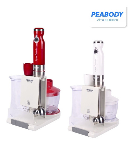 Licuadora De Mano Peabody Pe-lma327 Minipimer Picador 800w P