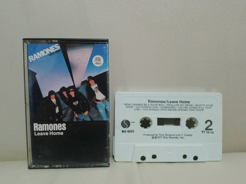 Ramones Leave Home Cassette 
