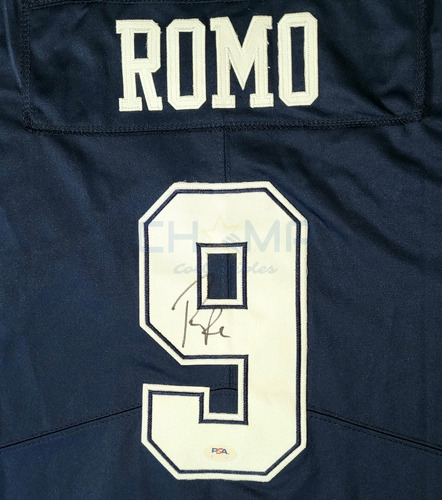 Jersey Autografiado Tony Romo Dallas Cowboys Nike Vaqueros