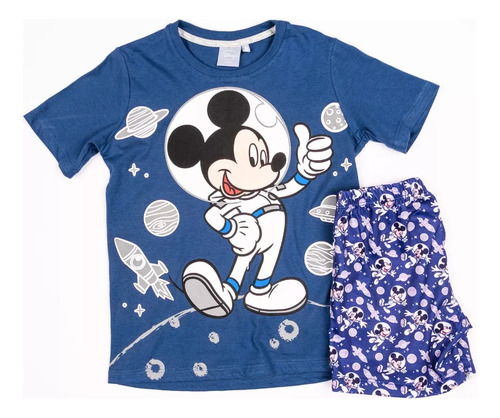 Pijama Mickey Mouse Pluto Dream Disney Infantil Oficial Nena