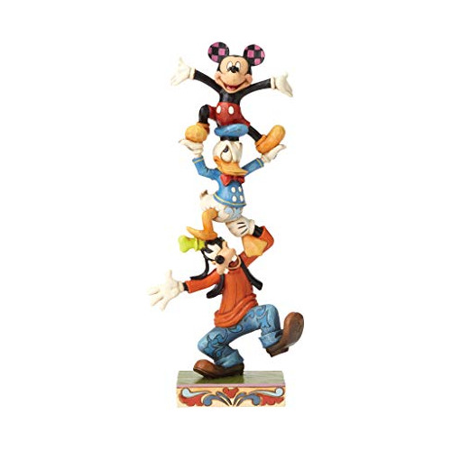Figura Apilada Torre De Goofy, Donald Y Mickey De Disne...