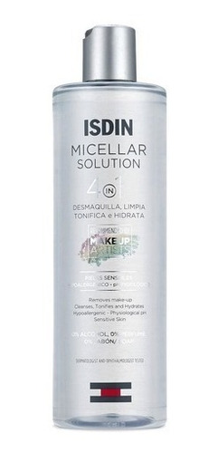 Isdin Solución Micelar Desmaquillante 4 En 1 400ml