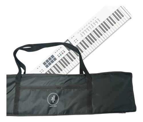 Funda Para Teclado Midi Keylab 88 Viajera E Impermeable!