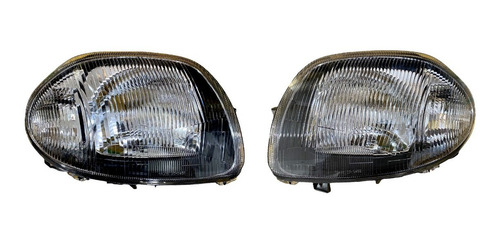 Par Faros Renault Clio 2000 A 2002 Tyc