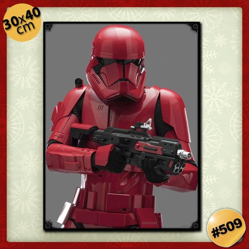 Pack De 3 Posters 30 X 40 Cm - Papel Ilustración / Star Wars