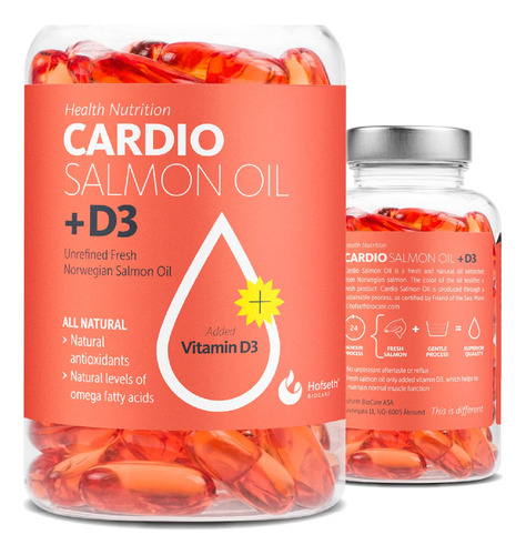 Hofseth Biocare Omega 3 Cápsulas De Aceite De Pescado Y Sal