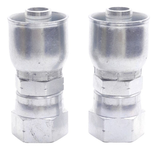 Lot Of 2 Danfoss Fj3094-1010s Crimp Fitting 7/8 Fem Ccs