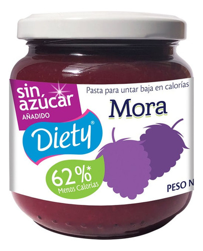 Mermelada Diety Mora X 230g