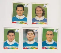 Comprar Lote 5 Figurita Chile Francia 1998