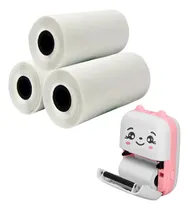 Comprar Rollos Para Mini Impresora Pack X3 Térmicos Autoadhesivos