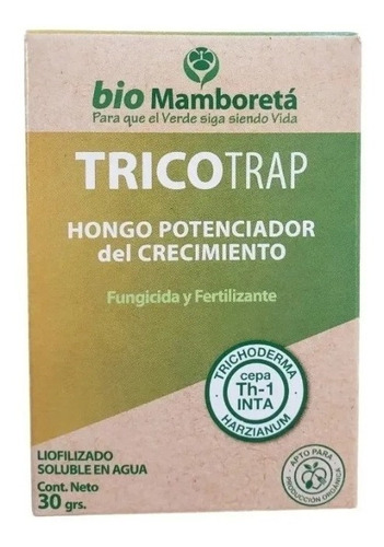 Trichoderma Mamboreta Tricotrap 30gr Funguicida Fertilizante
