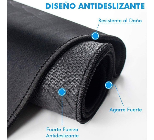 Mouse Pad Gamer 80x30cm Bordes Cosidos Antideslizante Pc