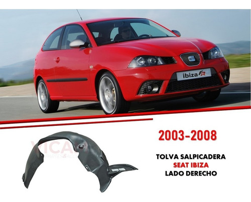 Tolva Lodera De Salp Seat Ibiza 2003-2008 Derecha