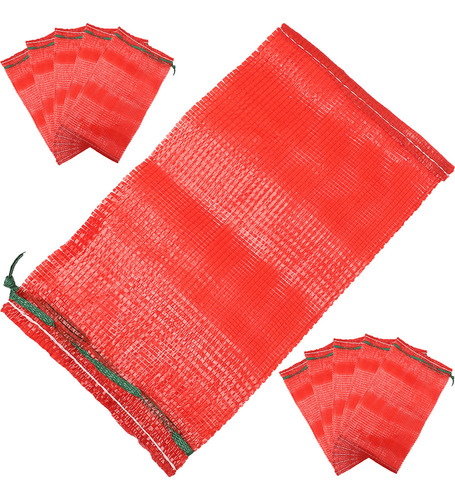 Bolsas De Cebolla De Malla Con Cordón Reutilizables, 50 Piez