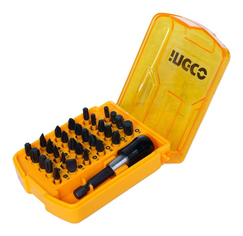 Kit Juego Puntas Impacto 30 Pzas 1/4 25mm Ingco Aksd6830