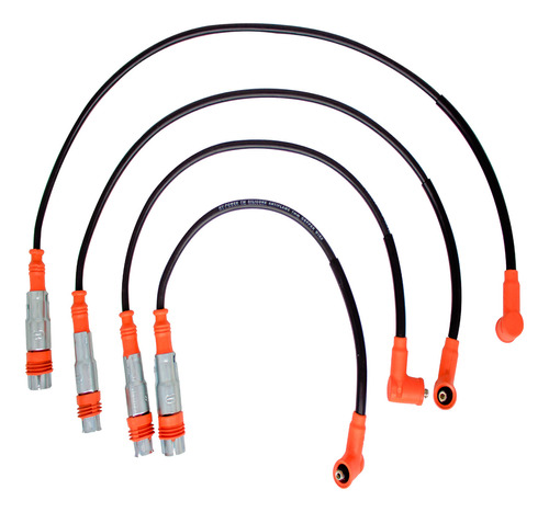 Jgo Cables Bujía Silicon Para Volkswagen Polo 1.6l 4cil 2005