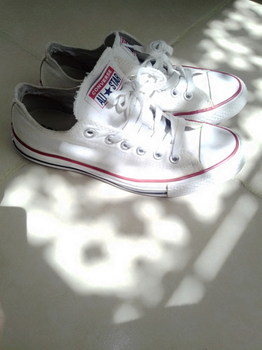 Converse Tenis Sneakers Casual Blancos Remate Oferta!