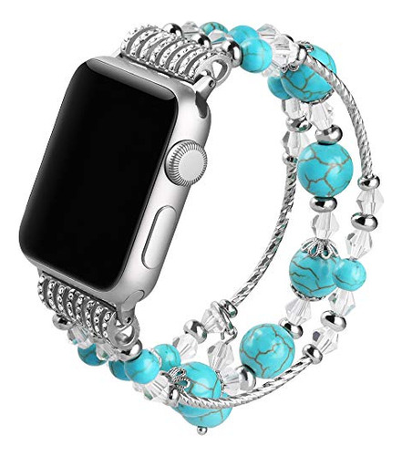 Banda Suppeak Compatible Con Apple Watch 38mm 40mm, Mujer Ni