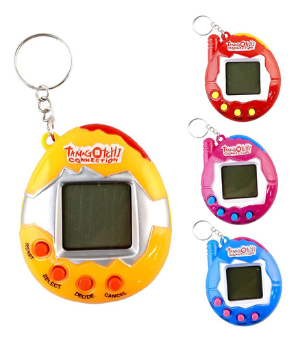 Mascota  Digital Virtual Pet Egg Game Con Llavero 168 En 1 ©