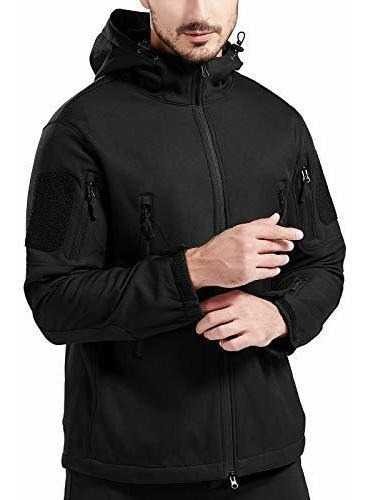 Chaqueta Táctica Con Capucha Para Hombre - Resistente Al Agu