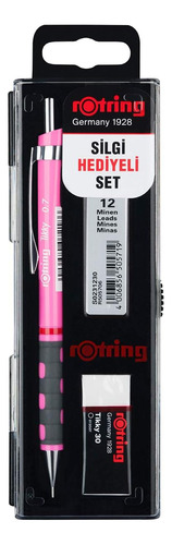 Juego Lápices Mecánicos Rotring Tikky, 0,7 Mm, Incluye Minas