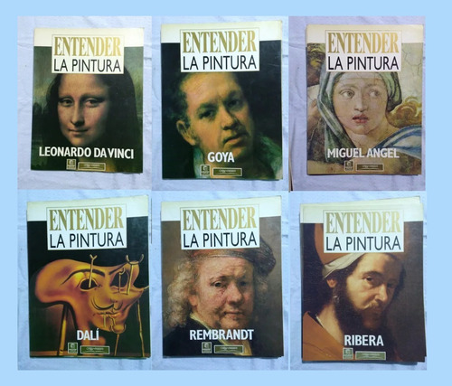 X6 Entender Pintura Orbis Fabbri Vinci Goya Rembrandt Rivera