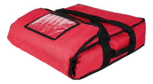 Pizza Develivey Bag Aislado Pizza Carrier Rojo 50x50x25cm